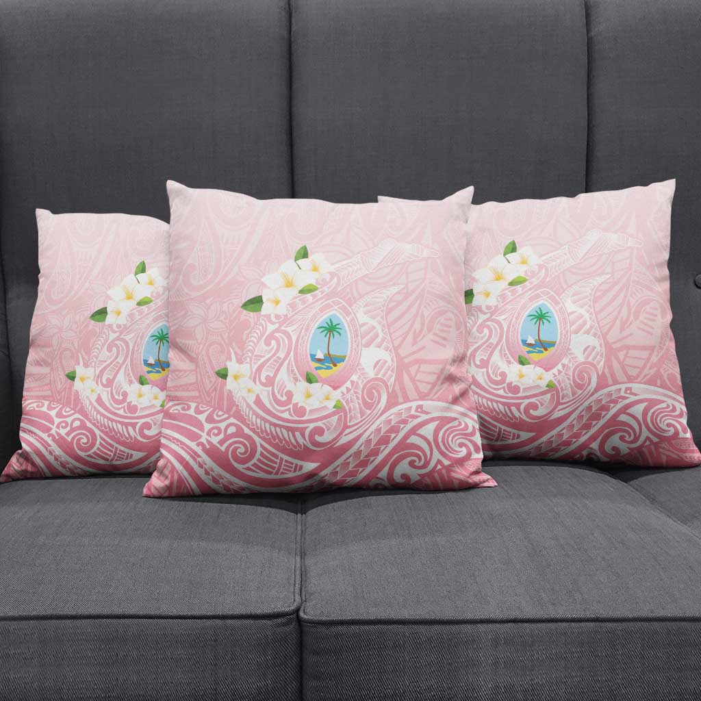 Guam Fishhook Mix Guasali Flowers Pillow Cover Dreaming Coral LT7 - Polynesian Pride