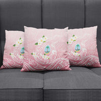 Guam Fishhook Mix Guasali Flowers Pillow Cover Dreaming Coral LT7 - Polynesian Pride