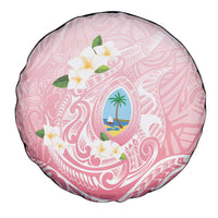 Guam Fishhook Mix Guasali Flowers Spare Tire Cover Dreaming Coral LT7 - Polynesian Pride