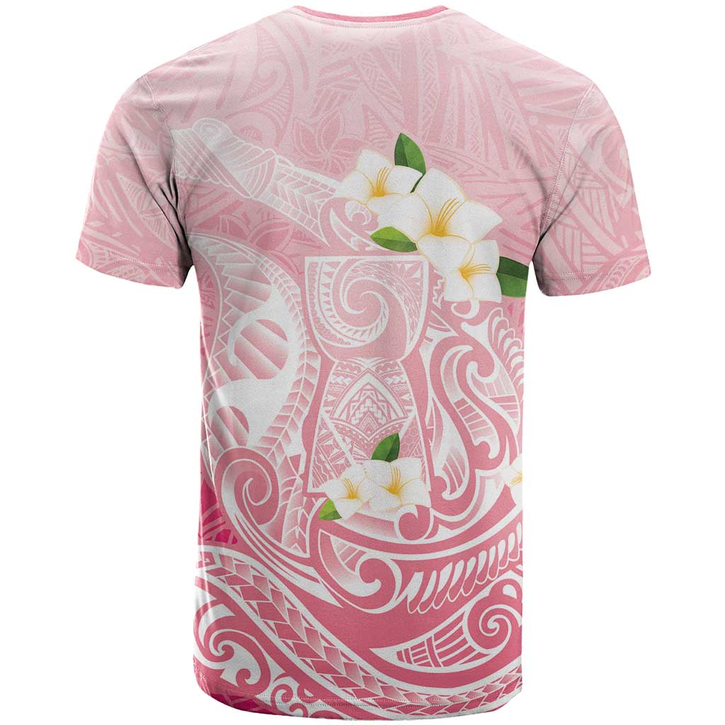 Guam Fishhook Mix Guasali Flowers T Shirt Dreaming Coral LT7 - Polynesian Pride