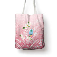 Guam Fishhook Mix Guasali Flowers Tote Bag Dreaming Coral LT7 - Polynesian Pride