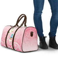 Guam Fishhook Mix Guasali Flowers Travel Bag Dreaming Coral LT7 - Polynesian Pride