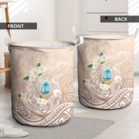 Guam Fishhook Mix Guasali Flowers Laundry Basket Dreaming Hazel LT7 - Polynesian Pride