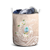 Guam Fishhook Mix Guasali Flowers Laundry Basket Dreaming Hazel LT7 - Polynesian Pride