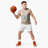 Guam Fishhook Mix Guasali Flowers Basketball Jersey Dreaming Hazel LT7 - Polynesian Pride