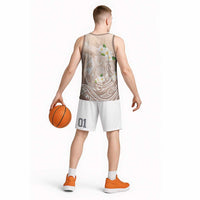 Guam Fishhook Mix Guasali Flowers Basketball Jersey Dreaming Hazel LT7 - Polynesian Pride