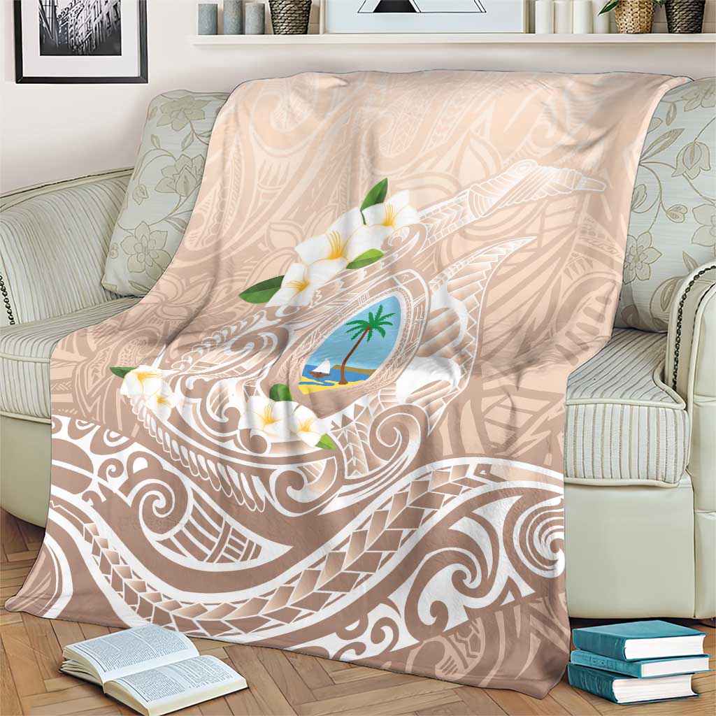 Guam Fishhook Mix Guasali Flowers Blanket Dreaming Hazel LT7 - Polynesian Pride
