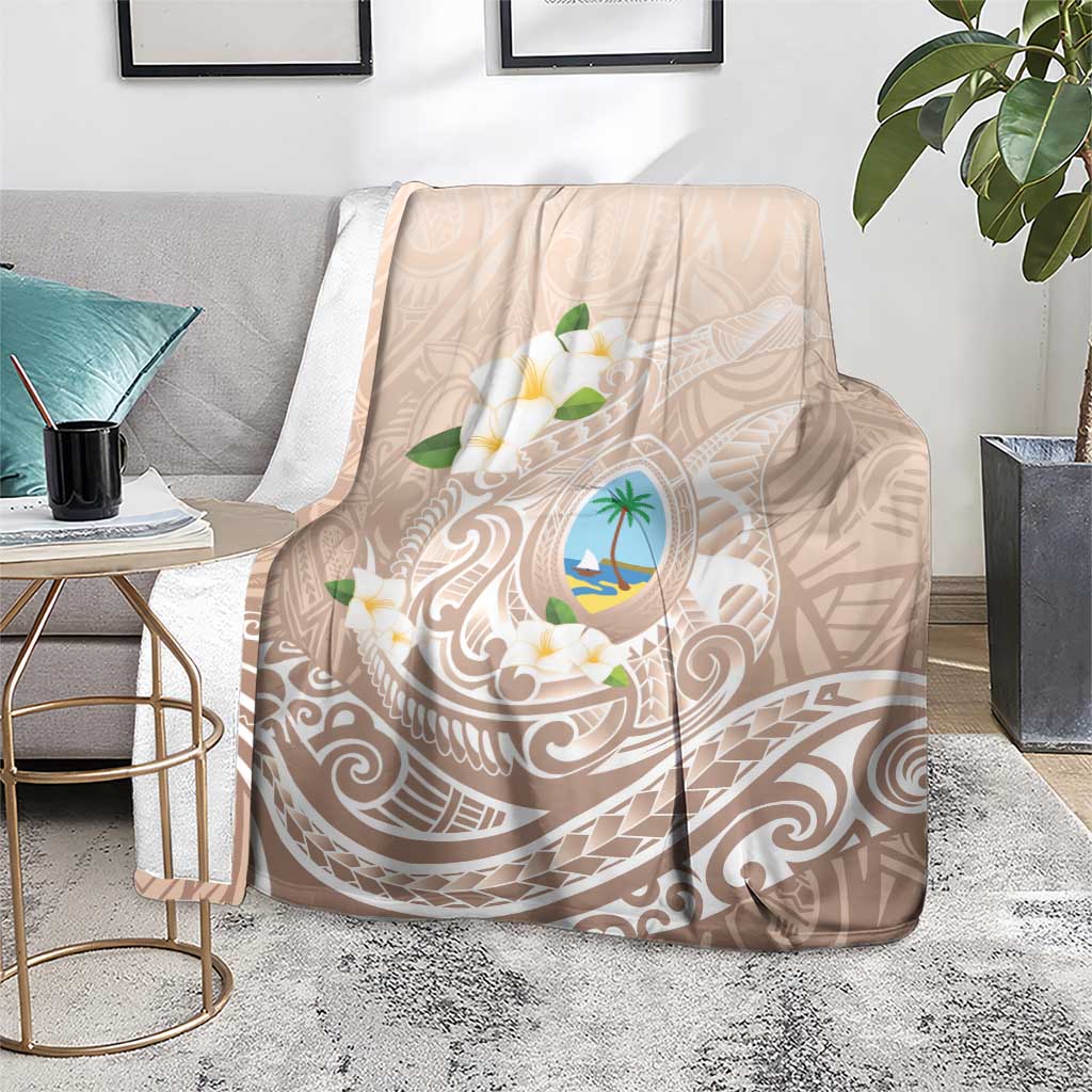 Guam Fishhook Mix Guasali Flowers Blanket Dreaming Hazel LT7 - Polynesian Pride