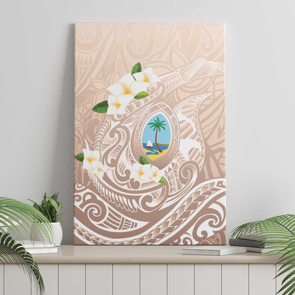Guam Fishhook Mix Guasali Flowers Canvas Wall Art Dreaming Hazel LT7 - Polynesian Pride