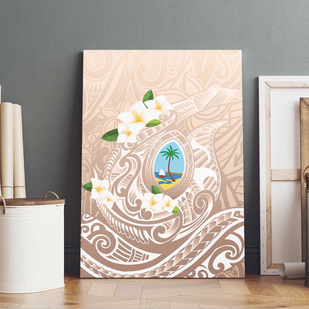 Guam Fishhook Mix Guasali Flowers Canvas Wall Art Dreaming Hazel LT7 - Polynesian Pride