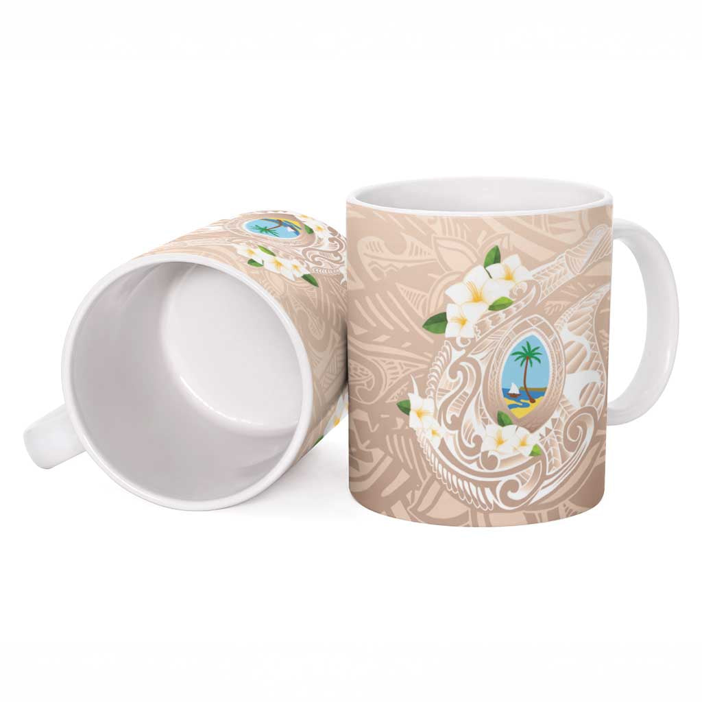 Guam Fishhook Mix Guasali Flowers Ceramic Mug Dreaming Hazel LT7 - Polynesian Pride