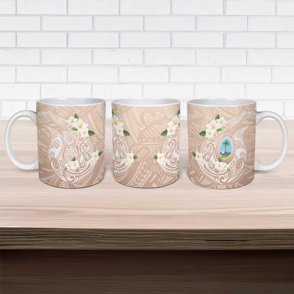 Guam Fishhook Mix Guasali Flowers Ceramic Mug Dreaming Hazel LT7 - Polynesian Pride
