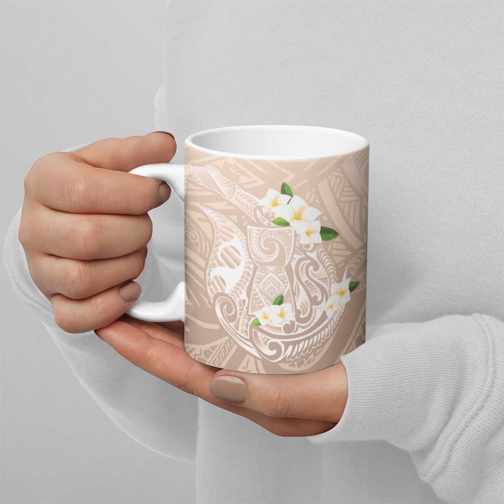 Guam Fishhook Mix Guasali Flowers Ceramic Mug Dreaming Hazel LT7 - Polynesian Pride