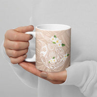 Guam Fishhook Mix Guasali Flowers Ceramic Mug Dreaming Hazel LT7 - Polynesian Pride