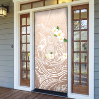 Guam Fishhook Mix Guasali Flowers Door Cover Dreaming Hazel LT7 - Polynesian Pride