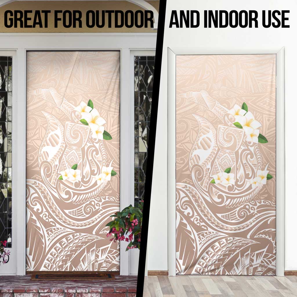 Guam Fishhook Mix Guasali Flowers Door Cover Dreaming Hazel LT7 - Polynesian Pride