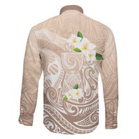 Guam Fishhook Mix Guasali Flowers Family Matching Off The Shoulder Long Sleeve Dress and Hawaiian Shirt Dreaming Hazel