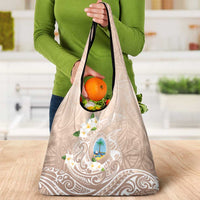 Guam Fishhook Mix Guasali Flowers Grocery Bag Dreaming Hazel