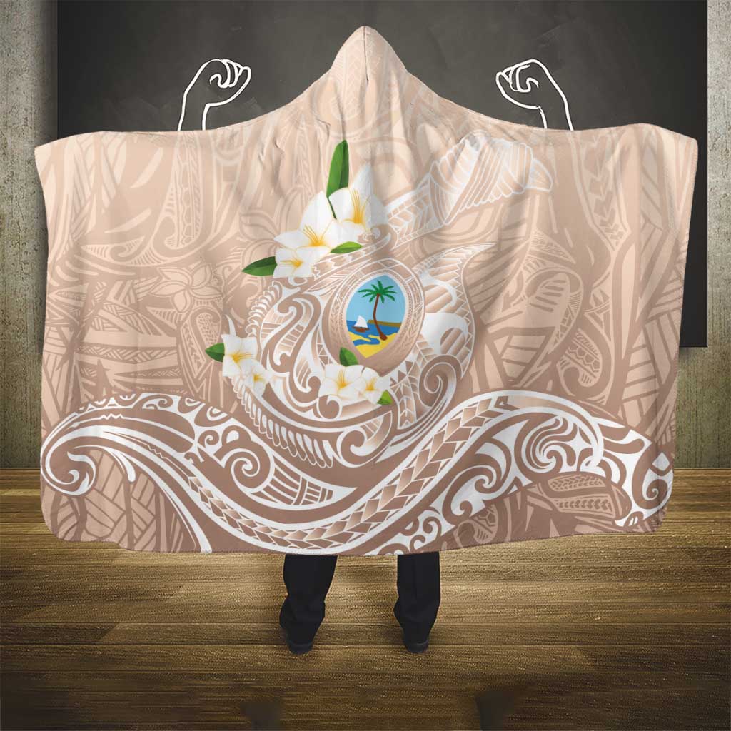 Guam Fishhook Mix Guasali Flowers Hooded Blanket Dreaming Hazel LT7 - Polynesian Pride