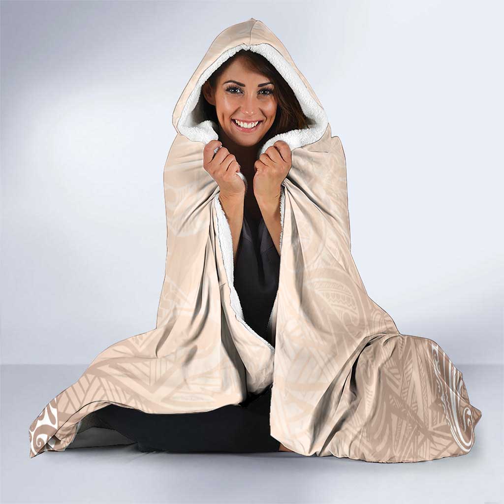 Guam Fishhook Mix Guasali Flowers Hooded Blanket Dreaming Hazel LT7 - Polynesian Pride