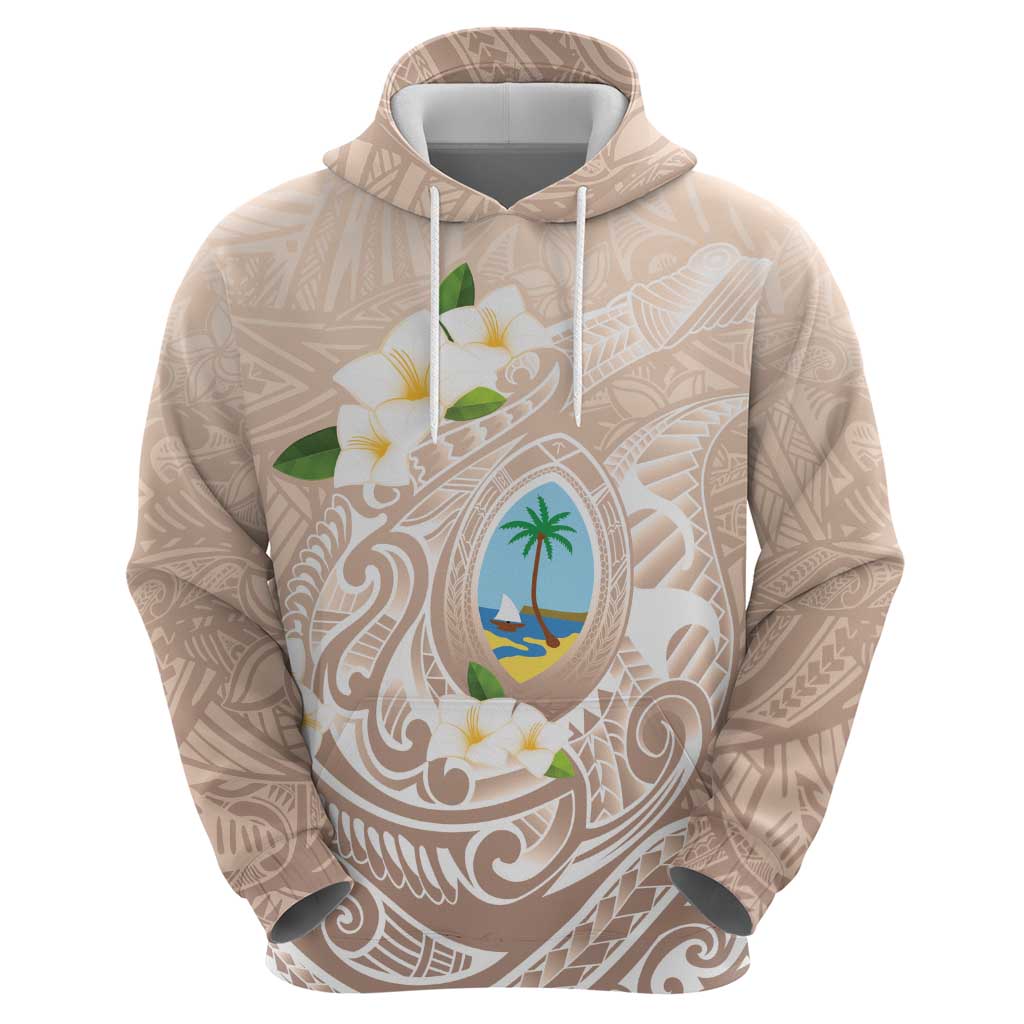 Guam Fishhook Mix Guasali Flowers Hoodie Dreaming Hazel LT7 - Polynesian Pride