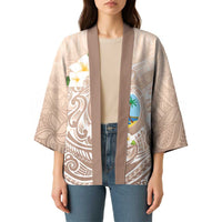 Guam Fishhook Mix Guasali Flowers Kimono Dreaming Hazel LT7 - Polynesian Pride