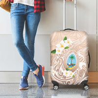 Guam Fishhook Mix Guasali Flowers Luggage Cover Dreaming Hazel LT7 - Polynesian Pride