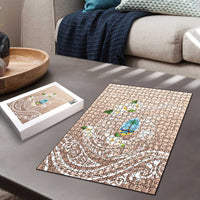 Guam Fishhook Mix Guasali Flowers Puzzle Dreaming Hazel LT7 - Polynesian Pride