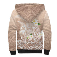 Guam Fishhook Mix Guasali Flowers Sherpa Hoodie Dreaming Hazel LT7 - Polynesian Pride