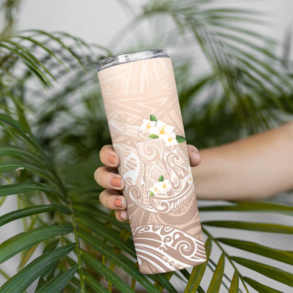 Guam Fishhook Mix Guasali Flowers Skinny Tumbler Dreaming Hazel LT7 - Polynesian Pride