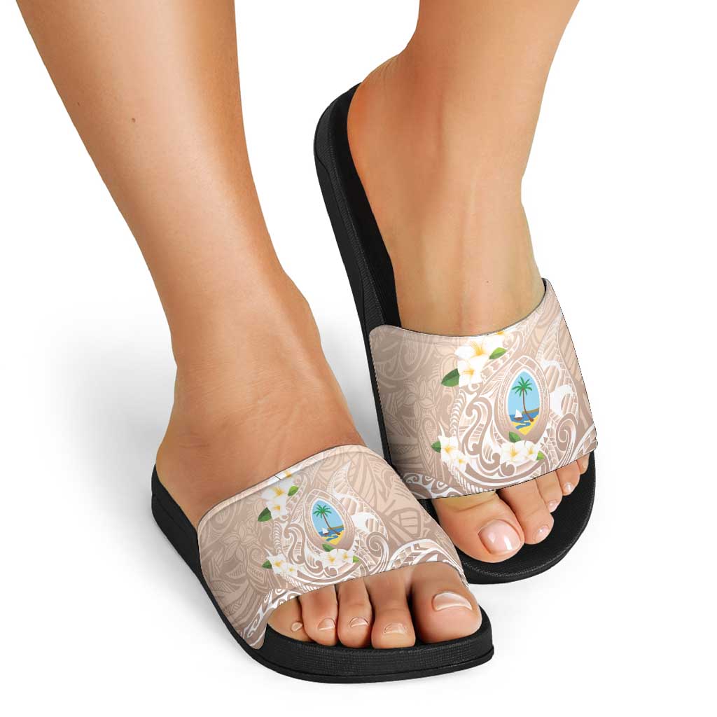 Guam Fishhook Mix Guasali Flowers Slide Sandals Dreaming Hazel LT7 - Polynesian Pride