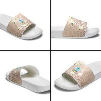 Guam Fishhook Mix Guasali Flowers Slide Sandals Dreaming Hazel LT7 - Polynesian Pride