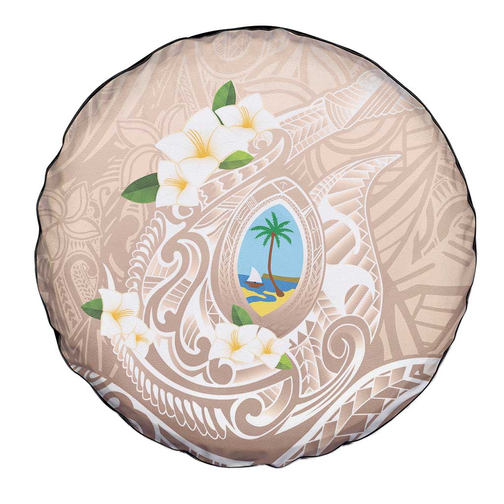 Guam Fishhook Mix Guasali Flowers Spare Tire Cover Dreaming Hazel LT7 - Polynesian Pride