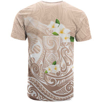 Guam Fishhook Mix Guasali Flowers T Shirt Dreaming Hazel LT7 - Polynesian Pride