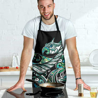 Maori Matariki - Manaia Apron Emerald Paua Shell LT7 - Polynesian Pride