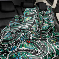 Maori Matariki - Manaia Back Car Seat Cover Emerald Paua Shell