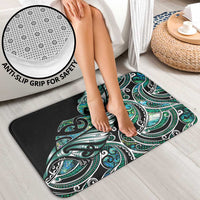 Maori Matariki - Manaia Bathroom Set Emerald Paua Shell LT7 - Polynesian Pride