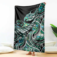 Maori Matariki - Manaia Blanket Emerald Paua Shell LT7 - Polynesian Pride