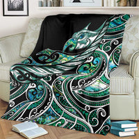 Maori Matariki - Manaia Blanket Emerald Paua Shell LT7 - Polynesian Pride