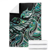 Maori Matariki - Manaia Blanket Emerald Paua Shell LT7 - Polynesian Pride