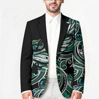 Maori Matariki - Manaia Blazer Emerald Paua Shell LT7 - Polynesian Pride