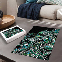 Maori Matariki - Manaia Puzzle Emerald Paua Shell LT7 - Polynesian Pride