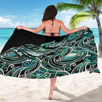 Maori Matariki - Manaia Sarong Emerald Paua Shell LT7 - Polynesian Pride