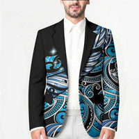 Maori Matariki - Manaia Blazer Galaxy Blue Paua Shell LT7 - Polynesian Pride
