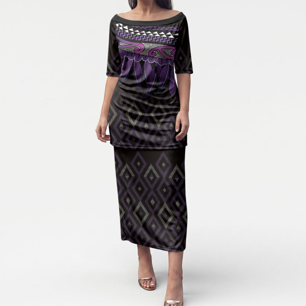 Aotearoa Maori Ngati Porou Iwi Puletasi Korowai Tukutuku Kaokao Motifs