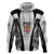 Personalised Fiji Rugby Hoodie 2023 World Cup History Makers - White Ver LT7 White - Polynesian Pride