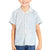 White Sunday Kid Hawaiian Shirt Plumeria Tatau Mix Tapa