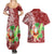 Hawaii Christmas Mele Kalikimaka Couples Matching Summer Maxi Dress and Hawaiian Shirt Santa Claus LT7 - Polynesian Pride