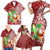 Hawaii Christmas Mele Kalikimaka Family Matching Short Sleeve Bodycon Dress and Hawaiian Shirt Santa Claus LT7 - Polynesian Pride