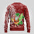 Hawaii Christmas Mele Kalikimaka Ugly Christmas Sweater Santa Claus LT7 - Polynesian Pride